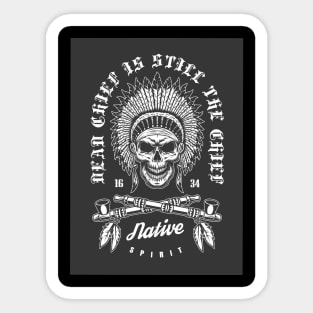 native spirit Sticker